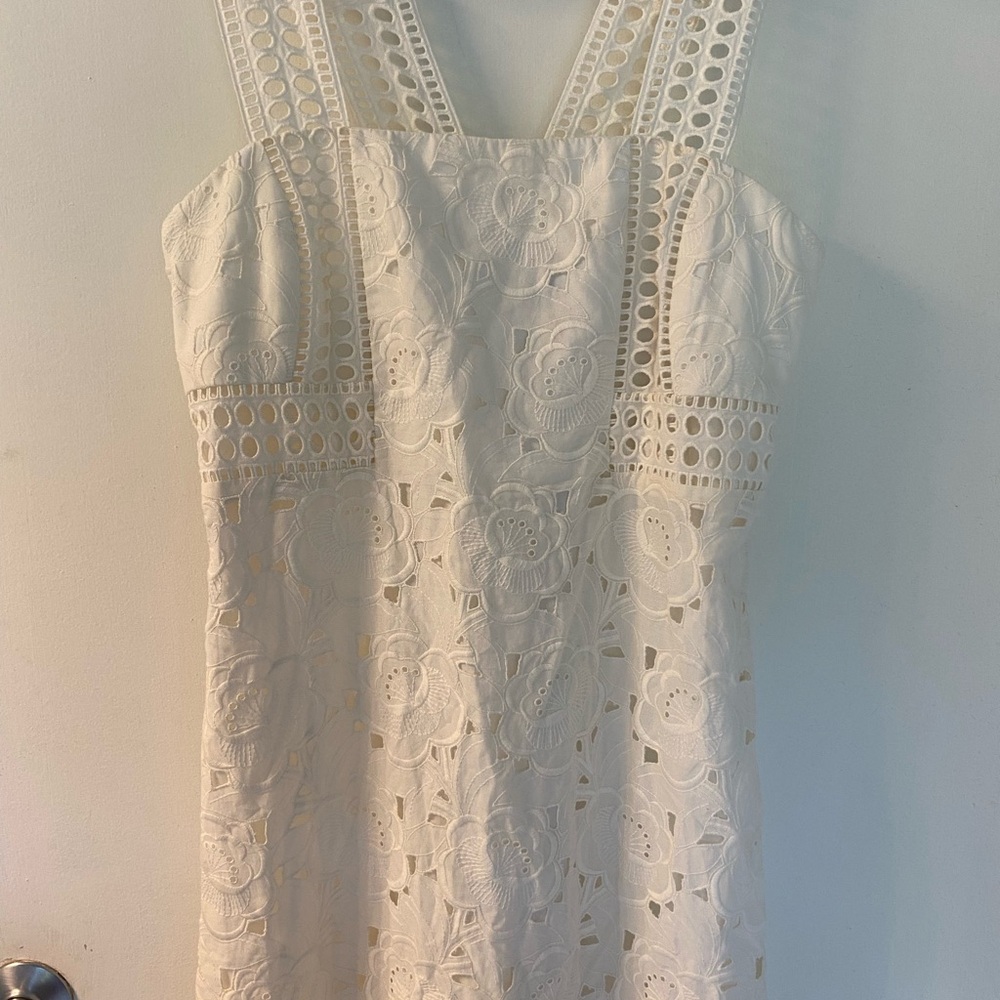 NWT J. Crew Collection Austrian Eyelet Dress Size 6 - Picture 7 of 16